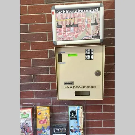 H&h Im Herzen Der Stadt Nr 17-karl Mit Kueche, Wohnzimmer Und Esstisch Lejlighed Greifswald